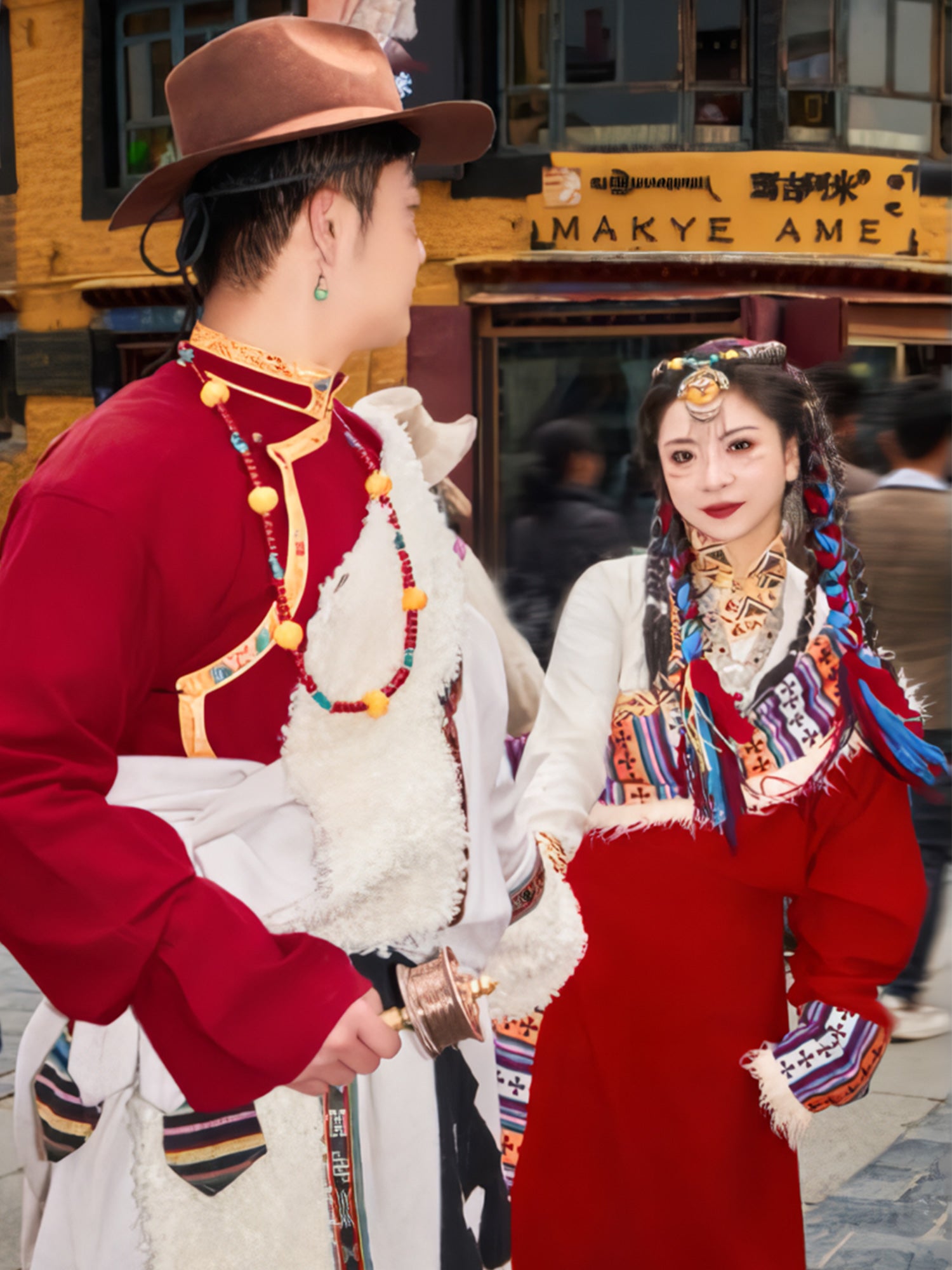 旅游特色个人照：八廓街＋大昭寺